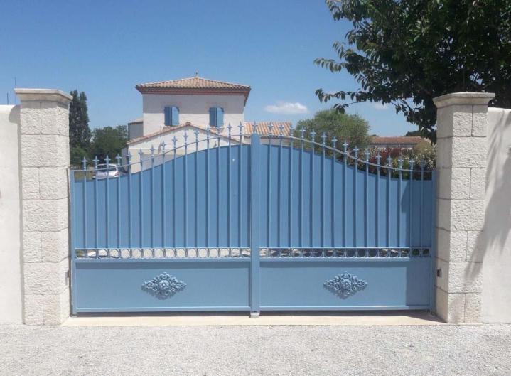 Fabrication de portails métalliques sur mesure La Tremblade