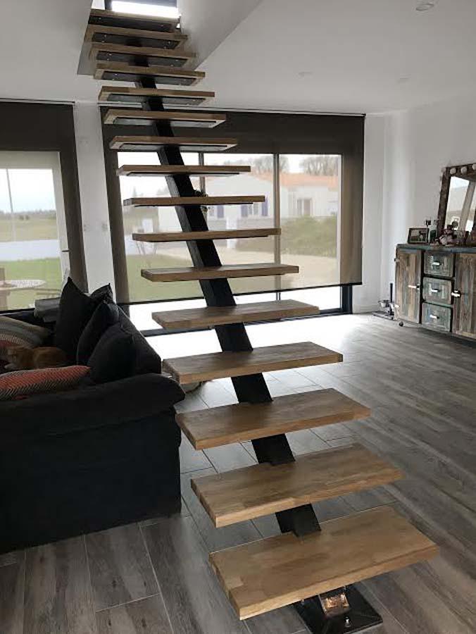 Escaliers métalliques sur mesure La Tremblade